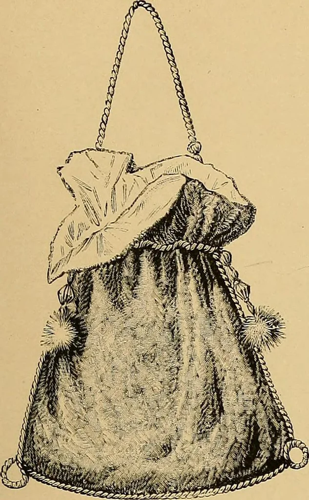 An illustration from The dictionary of needlework : an encyclopaedia of artistic, plain, and fancy needlework. Dealing fully with the details of all the stitches employed, the method of working, the materials used, the meaning of technical terms, and, where necessary, tracing the origin and history of the various works described. Illustrated with upwards of 800 wood engravings, and coloured plates. Plain sewing, textiles, dressmaking, appliances, and terms, 1885, leaf 133