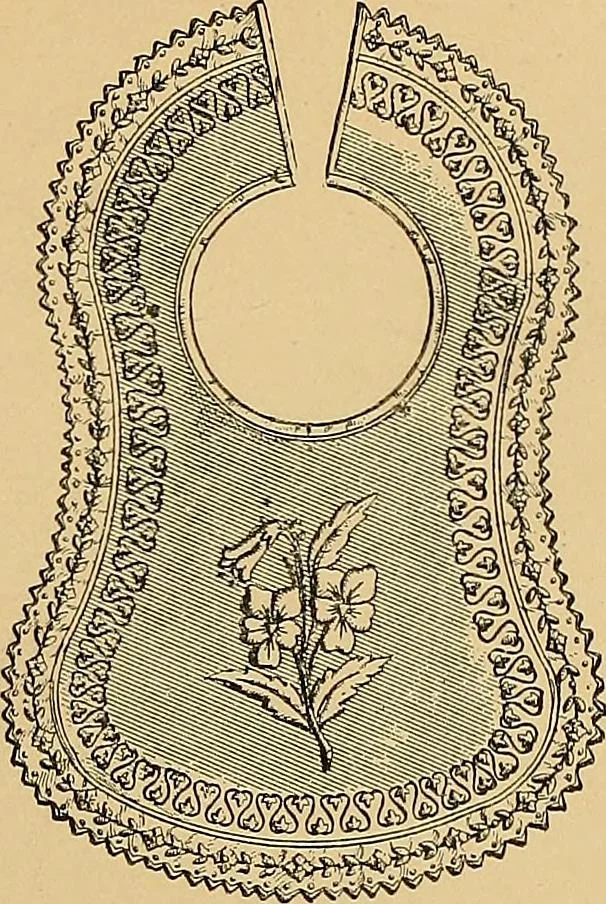 An illustration from The dictionary of needlework : an encyclopaedia of artistic, plain, and fancy needlework. Dealing fully with the details of all the stitches employed, the method of working, the materials used, the meaning of technical terms, and, where necessary, tracing the origin and history of the various works described. Illustrated with upwards of 800 wood engravings, and coloured plates. Plain sewing, textiles, dressmaking, appliances, and terms, 1885, leaf 141