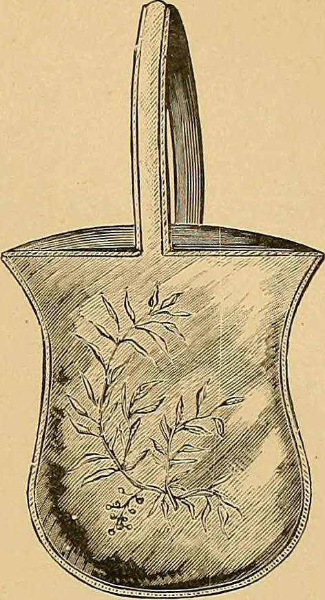 An illustration from The dictionary of needlework : an encyclopaedia of artistic, plain, and fancy needlework. Dealing fully with the details of all the stitches employed, the method of working, the materials used, the meaning of technical terms, and, where necessary, tracing the origin and history of the various works described. Illustrated with upwards of 800 wood engravings, and coloured plates. Plain sewing, textiles, dressmaking, appliances, and terms, 1885, leaf 155