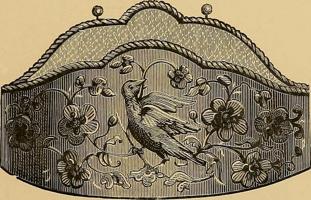An illustration from The dictionary of needlework : an encyclopaedia of artistic, plain, and fancy needlework. Dealing fully with the details of all the stitches employed, the method of working, the materials used, the meaning of technical terms, and, where necessary, tracing the origin and history of the various works described. Illustrated with upwards of 800 wood engravings, and coloured plates. Plain sewing, textiles, dressmaking, appliances, and terms, 1885, leaf 155