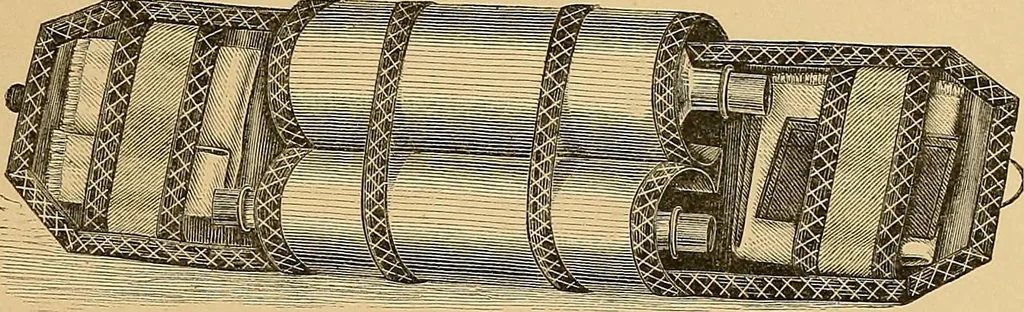 An illustration from The dictionary of needlework : an encyclopaedia of artistic, plain, and fancy needlework. Dealing fully with the details of all the stitches employed, the method of working, the materials used, the meaning of technical terms, and, where necessary, tracing the origin and history of the various works described. Illustrated with upwards of 800 wood engravings, and coloured plates. Plain sewing, textiles, dressmaking, appliances, and terms, 1885, leaf 159