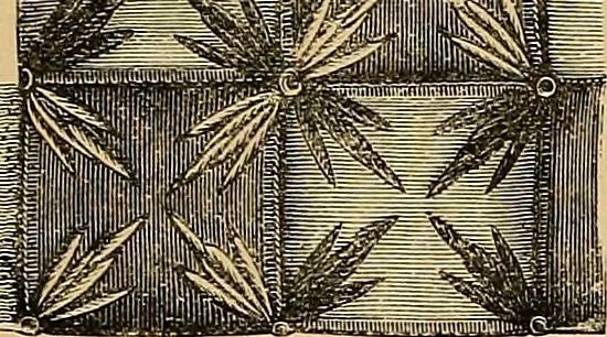 An illustration from The dictionary of needlework : an encyclopaedia of artistic, plain, and fancy needlework. Dealing fully with the details of all the stitches employed, the method of working, the materials used, the meaning of technical terms, and, where necessary, tracing the origin and history of the various works described. Illustrated with upwards of 800 wood engravings, and coloured plates. Plain sewing, textiles, dressmaking, appliances, and terms, 1885, leaf 165