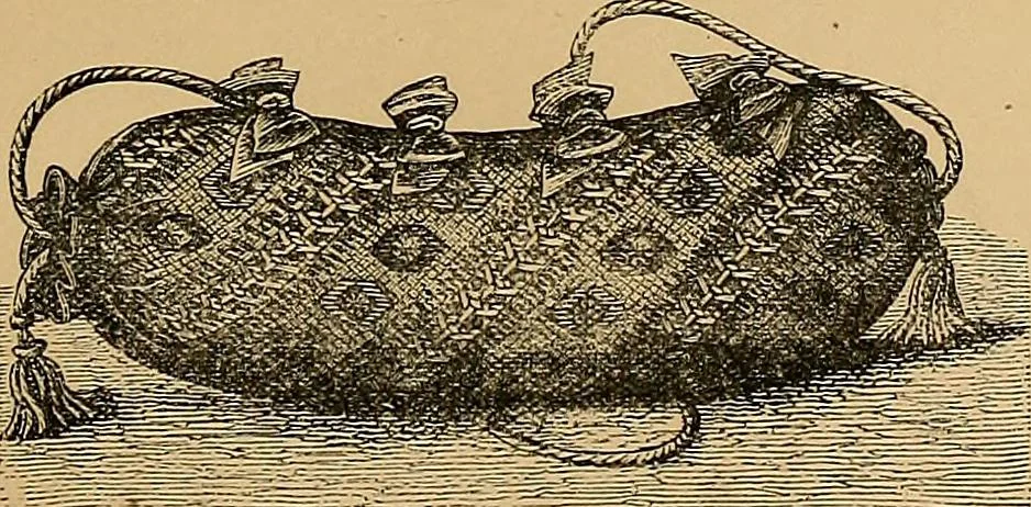 An illustration from The dictionary of needlework : an encyclopaedia of artistic, plain, and fancy needlework. Dealing fully with the details of all the stitches employed, the method of working, the materials used, the meaning of technical terms, and, where necessary, tracing the origin and history of the various works described. Illustrated with upwards of 800 wood engravings, and coloured plates. Plain sewing, textiles, dressmaking, appliances, and terms, 1885, leaf 165