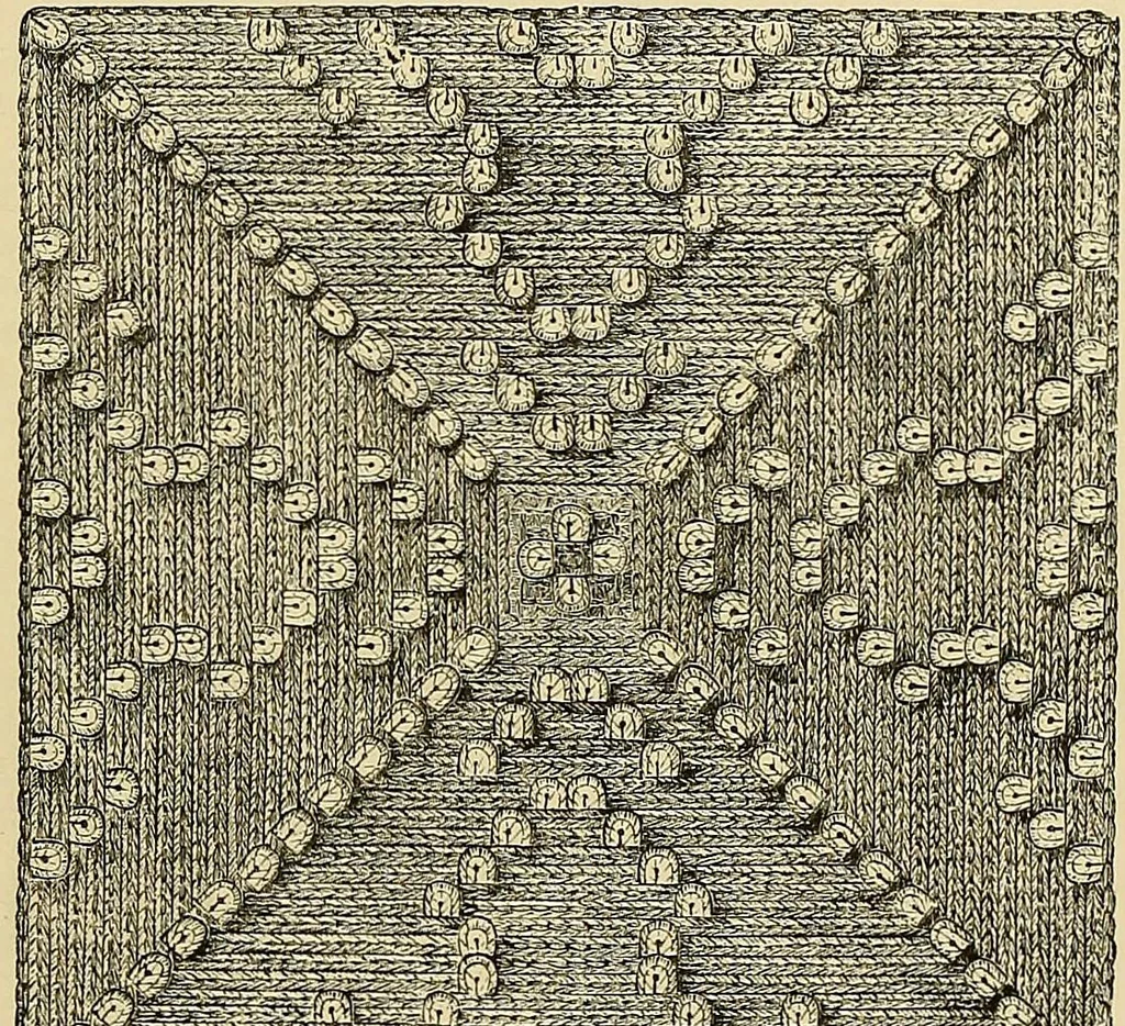 An illustration from The dictionary of needlework : an encyclopaedia of artistic, plain, and fancy needlework. Dealing fully with the details of all the stitches employed, the method of working, the materials used, the meaning of technical terms, and, where necessary, tracing the origin and history of the various works described. Illustrated with upwards of 800 wood engravings, and coloured plates. Plain sewing, textiles, dressmaking, appliances, and terms, 1885, leaf 35
