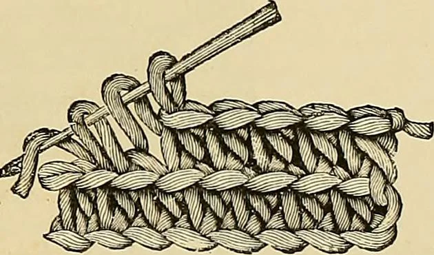 An illustration from The dictionary of needlework : an encyclopaedia of artistic, plain, and fancy needlework. Dealing fully with the details of all the stitches employed, the method of working, the materials used, the meaning of technical terms, and, where necessary, tracing the origin and history of the various works described. Illustrated with upwards of 800 wood engravings, and coloured plates. Plain sewing, textiles, dressmaking, appliances, and terms, 1885, leaf 39