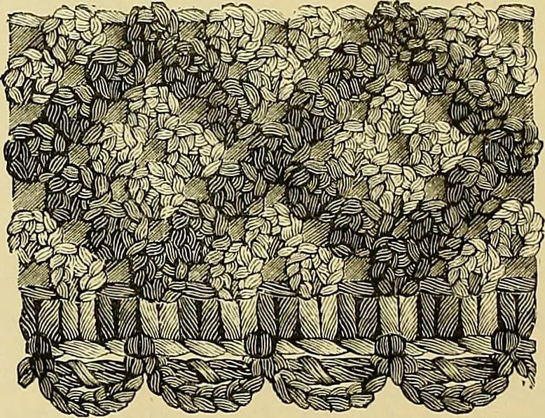 An illustration from The dictionary of needlework : an encyclopaedia of artistic, plain, and fancy needlework. Dealing fully with the details of all the stitches employed, the method of working, the materials used, the meaning of technical terms, and, where necessary, tracing the origin and history of the various works described. Illustrated with upwards of 800 wood engravings, and coloured plates. Plain sewing, textiles, dressmaking, appliances, and terms, 1885, leaf 42