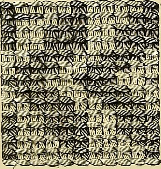 An illustration from The dictionary of needlework : an encyclopaedia of artistic, plain, and fancy needlework. Dealing fully with the details of all the stitches employed, the method of working, the materials used, the meaning of technical terms, and, where necessary, tracing the origin and history of the various works described. Illustrated with upwards of 800 wood engravings, and coloured plates. Plain sewing, textiles, dressmaking, appliances, and terms, 1885, leaf 46