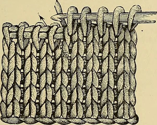 An illustration from The dictionary of needlework : an encyclopaedia of artistic, plain, and fancy needlework. Dealing fully with the details of all the stitches employed, the method of working, the materials used, the meaning of technical terms, and, where necessary, tracing the origin and history of the various works described. Illustrated with upwards of 800 wood engravings, and coloured plates. Plain sewing, textiles, dressmaking, appliances, and terms, 1885, leaf 47