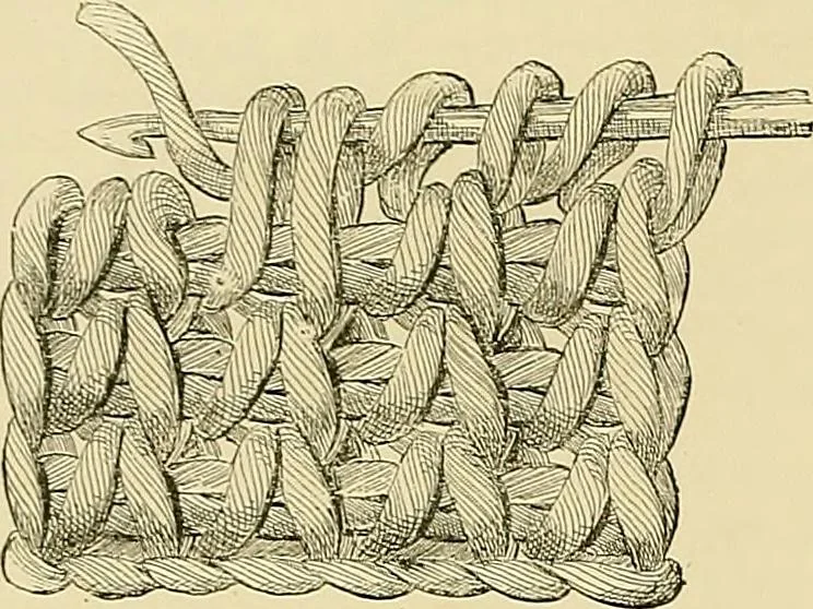 An illustration from The dictionary of needlework : an encyclopaedia of artistic, plain, and fancy needlework. Dealing fully with the details of all the stitches employed, the method of working, the materials used, the meaning of technical terms, and, where necessary, tracing the origin and history of the various works described. Illustrated with upwards of 800 wood engravings, and coloured plates. Plain sewing, textiles, dressmaking, appliances, and terms, 1885, leaf 48