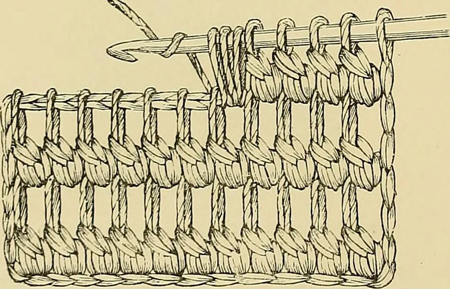An illustration from The dictionary of needlework : an encyclopaedia of artistic, plain, and fancy needlework. Dealing fully with the details of all the stitches employed, the method of working, the materials used, the meaning of technical terms, and, where necessary, tracing the origin and history of the various works described. Illustrated with upwards of 800 wood engravings, and coloured plates. Plain sewing, textiles, dressmaking, appliances, and terms, 1885, leaf 48