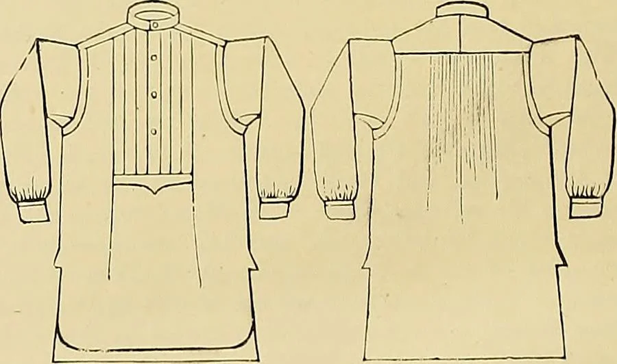 An illustration from The dictionary of needlework : an encyclopaedia of artistic, plain, and fancy needlework. Dealing fully with the details of all the stitches employed, the method of working, the materials used, the meaning of technical terms, and, where necessary, tracing the origin and history of the various works described. Illustrated with upwards of 800 wood engravings, and coloured plates. Plain sewing, textiles, dressmaking, appliances, and terms, 1885, leaf 52