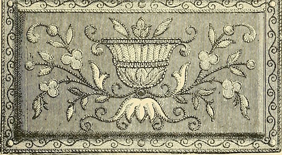 An illustration from The dictionary of needlework : an encyclopaedia of artistic, plain, and fancy needlework. Dealing fully with the details of all the stitches employed, the method of working, the materials used, the meaning of technical terms, and, where necessary, tracing the origin and history of the various works described. Illustrated with upwards of 800 wood engravings, and coloured plates. Plain sewing, textiles, dressmaking, appliances, and terms, 1885, leaf 122