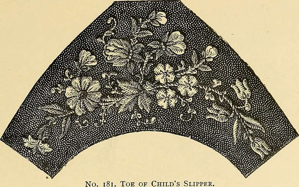An illustration from The dictionary of needlework : an encyclopaedia of artistic, plain, and fancy needlework. Dealing fully with the details of all the stitches employed, the method of working, the materials used, the meaning of technical terms, and, where necessary, tracing the origin and history of the various works described. Illustrated with upwards of 800 wood engravings, and coloured plates. Plain sewing, textiles, dressmaking, appliances, and terms, 1885, leaf 126