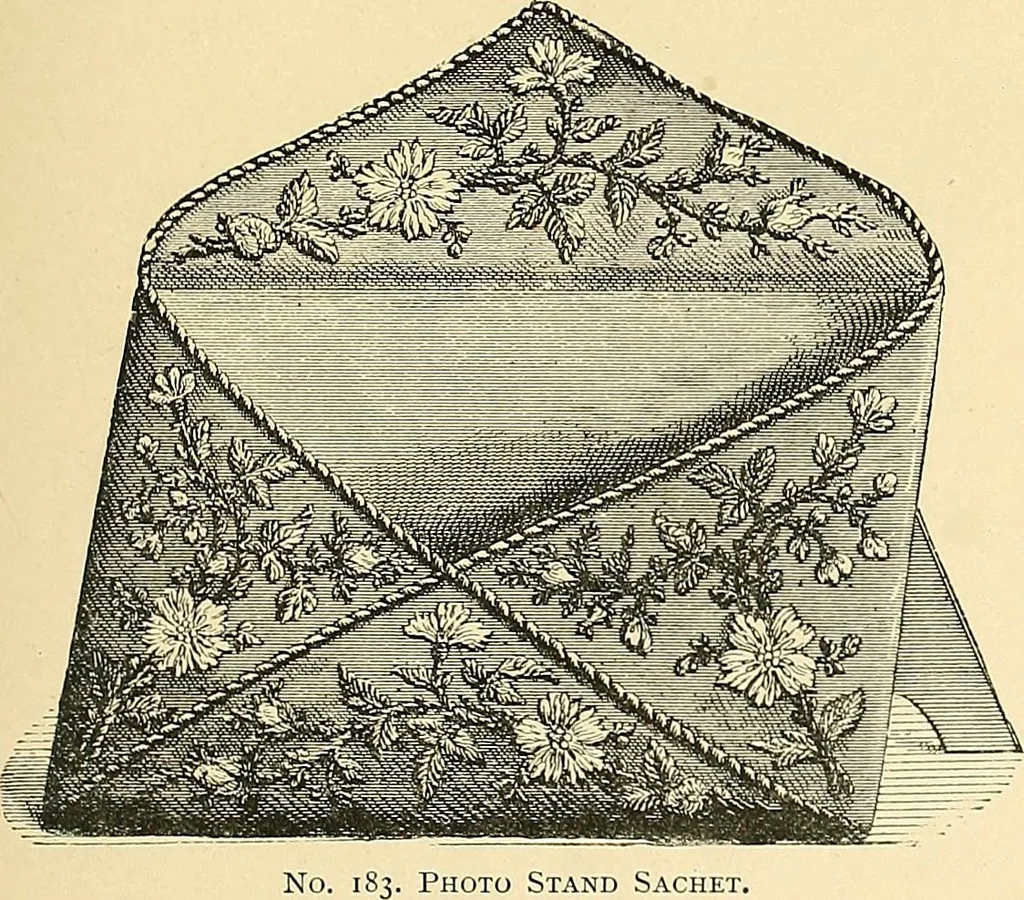 An illustration from The dictionary of needlework : an encyclopaedia of artistic, plain, and fancy needlework. Dealing fully with the details of all the stitches employed, the method of working, the materials used, the meaning of technical terms, and, where necessary, tracing the origin and history of the various works described. Illustrated with upwards of 800 wood engravings, and coloured plates. Plain sewing, textiles, dressmaking, appliances, and terms, 1885, leaf 126