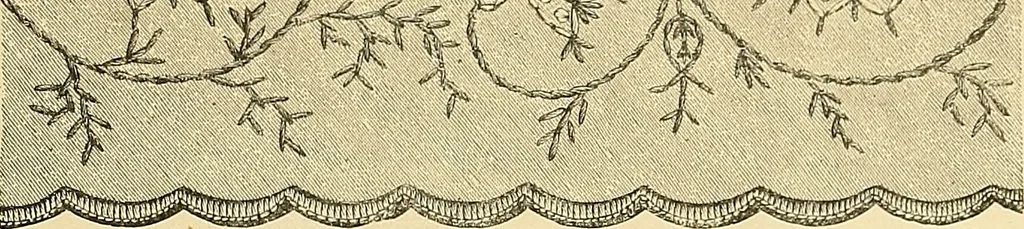 An illustration from The dictionary of needlework : an encyclopaedia of artistic, plain, and fancy needlework. Dealing fully with the details of all the stitches employed, the method of working, the materials used, the meaning of technical terms, and, where necessary, tracing the origin and history of the various works described. Illustrated with upwards of 800 wood engravings, and coloured plates. Plain sewing, textiles, dressmaking, appliances, and terms, 1885, leaf 134