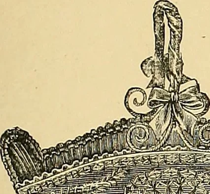 An illustration from The dictionary of needlework : an encyclopaedia of artistic, plain, and fancy needlework. Dealing fully with the details of all the stitches employed, the method of working, the materials used, the meaning of technical terms, and, where necessary, tracing the origin and history of the various works described. Illustrated with upwards of 800 wood engravings, and coloured plates. Plain sewing, textiles, dressmaking, appliances, and terms, 1885, leaf 144