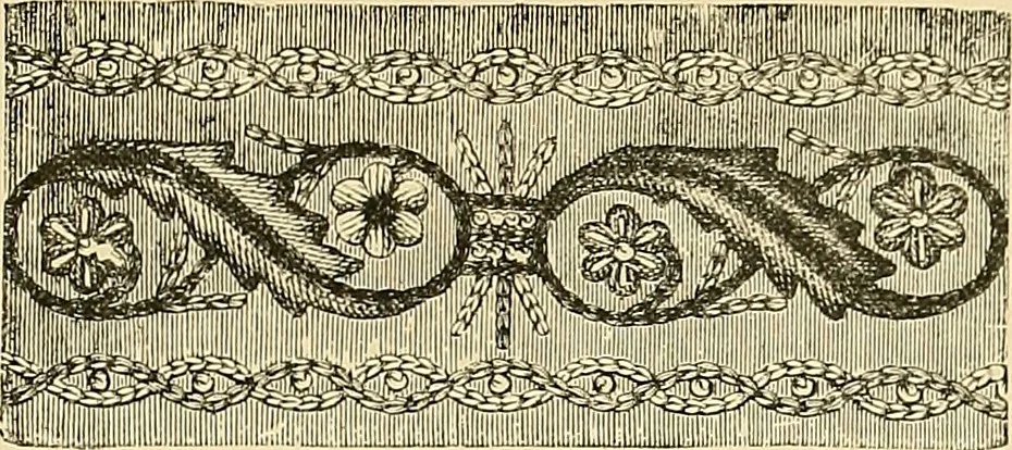 An illustration from The dictionary of needlework : an encyclopaedia of artistic, plain, and fancy needlework. Dealing fully with the details of all the stitches employed, the method of working, the materials used, the meaning of technical terms, and, where necessary, tracing the origin and history of the various works described. Illustrated with upwards of 800 wood engravings, and coloured plates. Plain sewing, textiles, dressmaking, appliances, and terms, 1885, leaf 152