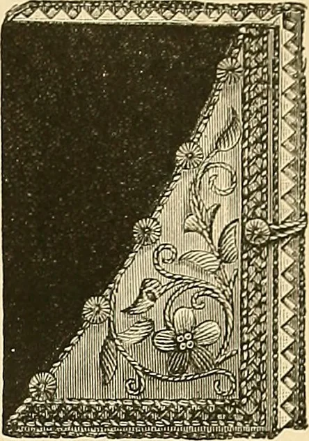 An illustration from The dictionary of needlework : an encyclopaedia of artistic, plain, and fancy needlework. Dealing fully with the details of all the stitches employed, the method of working, the materials used, the meaning of technical terms, and, where necessary, tracing the origin and history of the various works described. Illustrated with upwards of 800 wood engravings, and coloured plates. Plain sewing, textiles, dressmaking, appliances, and terms, 1885, leaf 156