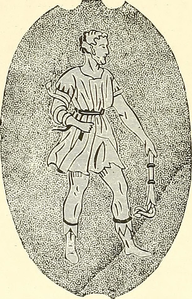 An illustration from The dictionary of needlework : an encyclopaedia of artistic, plain, and fancy needlework. Dealing fully with the details of all the stitches employed, the method of working, the materials used, the meaning of technical terms, and, where necessary, tracing the origin and history of the various works described. Illustrated with upwards of 800 wood engravings, and coloured plates. Plain sewing, textiles, dressmaking, appliances, and terms, 1885, leaf 17