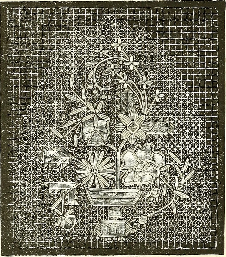 An illustration from The dictionary of needlework : an encyclopaedia of artistic, plain, and fancy needlework. Dealing fully with the details of all the stitches employed, the method of working, the materials used, the meaning of technical terms, and, where necessary, tracing the origin and history of the various works described. Illustrated with upwards of 800 wood engravings, and coloured plates. Plain sewing, textiles, dressmaking, appliances, and terms, 1885, leaf 57