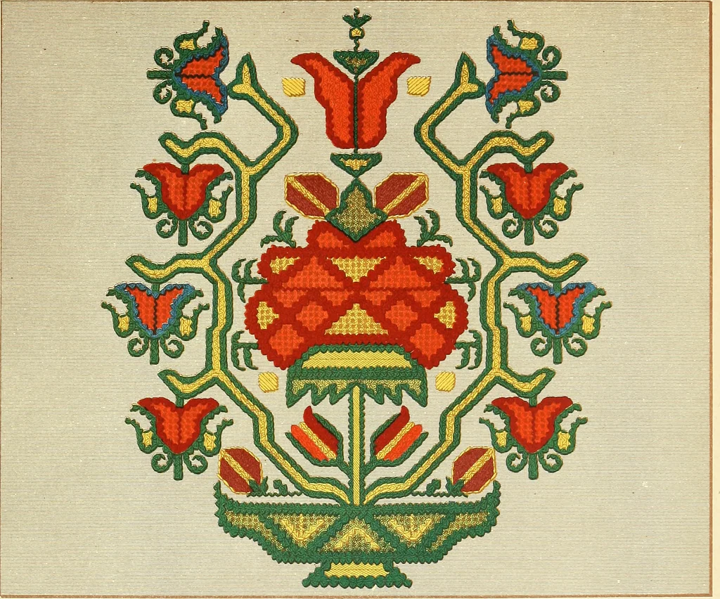 An illustration from The dictionary of needlework : an encyclopaedia of artistic, plain, and fancy needlework. Dealing fully with the details of all the stitches employed, the method of working, the materials used, the meaning of technical terms, and, where necessary, tracing the origin and history of the various works described. Illustrated with upwards of 800 wood engravings, and coloured plates. Plain sewing, textiles, dressmaking, appliances, and terms, 1885, leaf 64