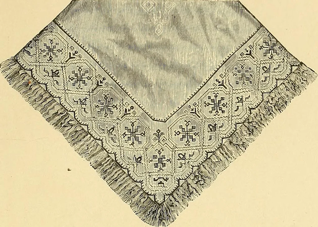 An illustration from The dictionary of needlework : an encyclopaedia of artistic, plain, and fancy needlework. Dealing fully with the details of all the stitches employed, the method of working, the materials used, the meaning of technical terms, and, where necessary, tracing the origin and history of the various works described. Illustrated with upwards of 800 wood engravings, and coloured plates. Plain sewing, textiles, dressmaking, appliances, and terms, 1885, leaf 118