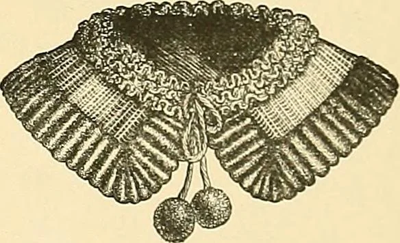 An illustration from The dictionary of needlework : an encyclopaedia of artistic, plain, and fancy needlework. Dealing fully with the details of all the stitches employed, the method of working, the materials used, the meaning of technical terms, and, where necessary, tracing the origin and history of the various works described. Illustrated with upwards of 800 wood engravings, and coloured plates. Plain sewing, textiles, dressmaking, appliances, and terms, 1885, leaf 128