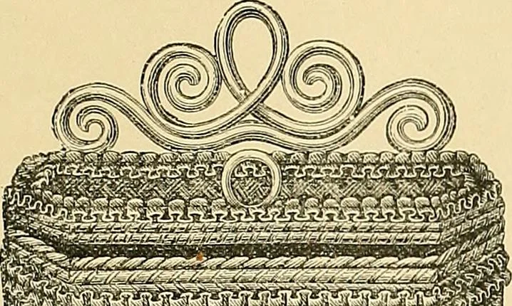 An illustration from The dictionary of needlework : an encyclopaedia of artistic, plain, and fancy needlework. Dealing fully with the details of all the stitches employed, the method of working, the materials used, the meaning of technical terms, and, where necessary, tracing the origin and history of the various works described. Illustrated with upwards of 800 wood engravings, and coloured plates. Plain sewing, textiles, dressmaking, appliances, and terms, 1885, leaf 130