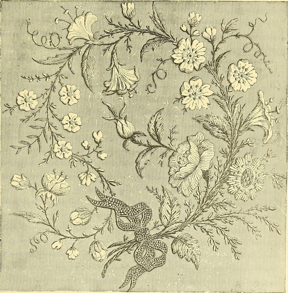 An illustration from The dictionary of needlework : an encyclopaedia of artistic, plain, and fancy needlework. Dealing fully with the details of all the stitches employed, the method of working, the materials used, the meaning of technical terms, and, where necessary, tracing the origin and history of the various works described. Illustrated with upwards of 800 wood engravings, and coloured plates. Plain sewing, textiles, dressmaking, appliances, and terms, 1885, leaf 142