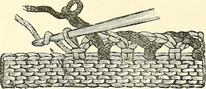 An illustration from The dictionary of needlework : an encyclopaedia of artistic, plain, and fancy needlework. Dealing fully with the details of all the stitches employed, the method of working, the materials used, the meaning of technical terms, and, where necessary, tracing the origin and history of the various works described. Illustrated with upwards of 800 wood engravings, and coloured plates. Plain sewing, textiles, dressmaking, appliances, and terms, 1885, leaf 21