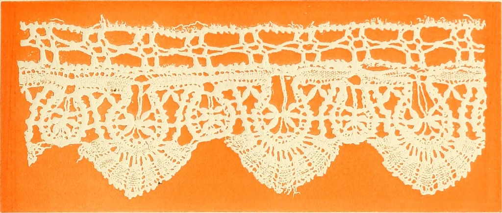 An illustration from The dictionary of needlework : an encyclopaedia of artistic, plain, and fancy needlework. Dealing fully with the details of all the stitches employed, the method of working, the materials used, the meaning of technical terms, and, where necessary, tracing the origin and history of the various works described. Illustrated with upwards of 800 wood engravings, and coloured plates. Plain sewing, textiles, dressmaking, appliances, and terms, 1885, leaf 62