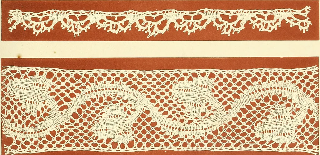 An illustration from The dictionary of needlework : an encyclopaedia of artistic, plain, and fancy needlework. Dealing fully with the details of all the stitches employed, the method of working, the materials used, the meaning of technical terms, and, where necessary, tracing the origin and history of the various works described. Illustrated with upwards of 800 wood engravings, and coloured plates. Plain sewing, textiles, dressmaking, appliances, and terms, 1885, leaf 80