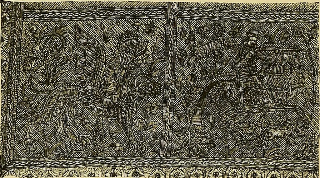 An illustration from The dictionary of needlework : an encyclopaedia of artistic, plain, and fancy needlework. Dealing fully with the details of all the stitches employed, the method of working, the materials used, the meaning of technical terms, and, where necessary, tracing the origin and history of the various works described. Illustrated with upwards of 800 wood engravings, and coloured plates. Plain sewing, textiles, dressmaking, appliances, and terms, 1885, leaf 107