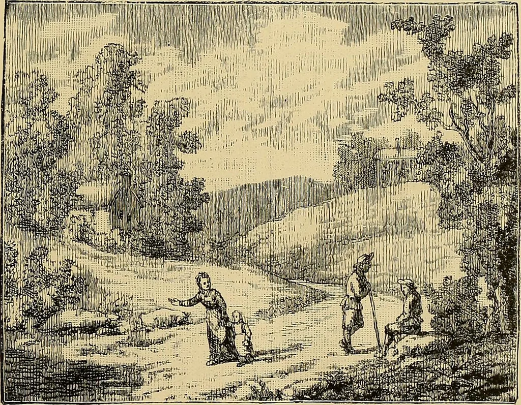 An illustration from The dictionary of needlework : an encyclopaedia of artistic, plain, and fancy needlework. Dealing fully with the details of all the stitches employed, the method of working, the materials used, the meaning of technical terms, and, where necessary, tracing the origin and history of the various works described. Illustrated with upwards of 800 wood engravings, and coloured plates. Plain sewing, textiles, dressmaking, appliances, and terms, 1885, leaf 108
