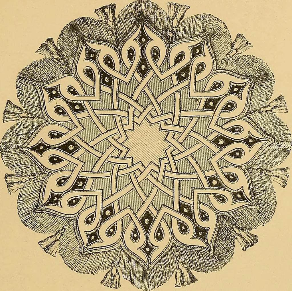 An illustration from The dictionary of needlework : an encyclopaedia of artistic, plain, and fancy needlework. Dealing fully with the details of all the stitches employed, the method of working, the materials used, the meaning of technical terms, and, where necessary, tracing the origin and history of the various works described. Illustrated with upwards of 800 wood engravings, and coloured plates. Plain sewing, textiles, dressmaking, appliances, and terms, 1885, leaf 124