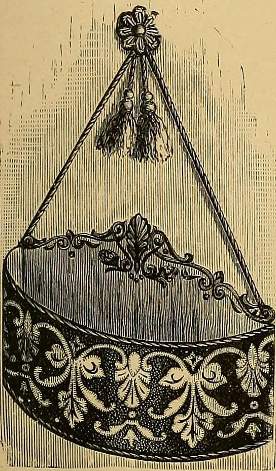 An illustration from The dictionary of needlework : an encyclopaedia of artistic, plain, and fancy needlework. Dealing fully with the details of all the stitches employed, the method of working, the materials used, the meaning of technical terms, and, where necessary, tracing the origin and history of the various works described. Illustrated with upwards of 800 wood engravings, and coloured plates. Plain sewing, textiles, dressmaking, appliances, and terms, 1885, leaf 126