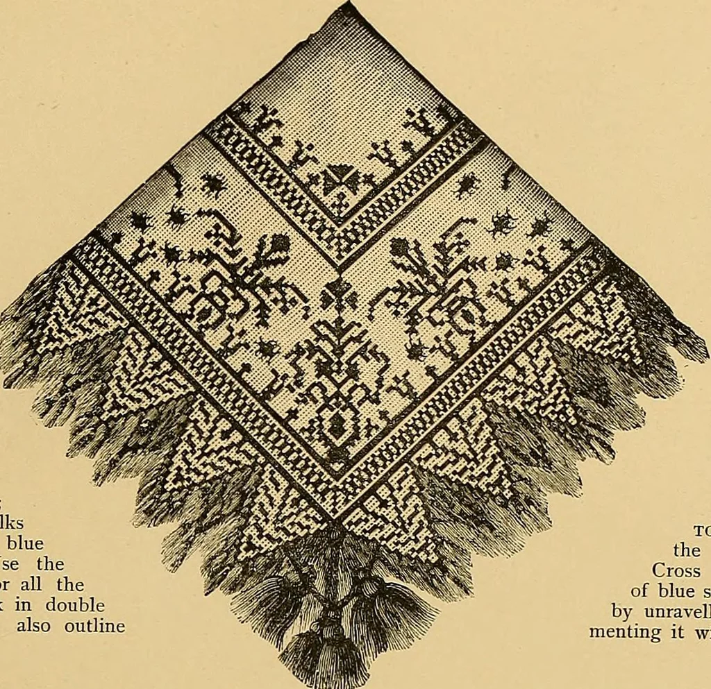 An illustration from The dictionary of needlework : an encyclopaedia of artistic, plain, and fancy needlework. Dealing fully with the details of all the stitches employed, the method of working, the materials used, the meaning of technical terms, and, where necessary, tracing the origin and history of the various works described. Illustrated with upwards of 800 wood engravings, and coloured plates. Plain sewing, textiles, dressmaking, appliances, and terms, 1885, leaf 132