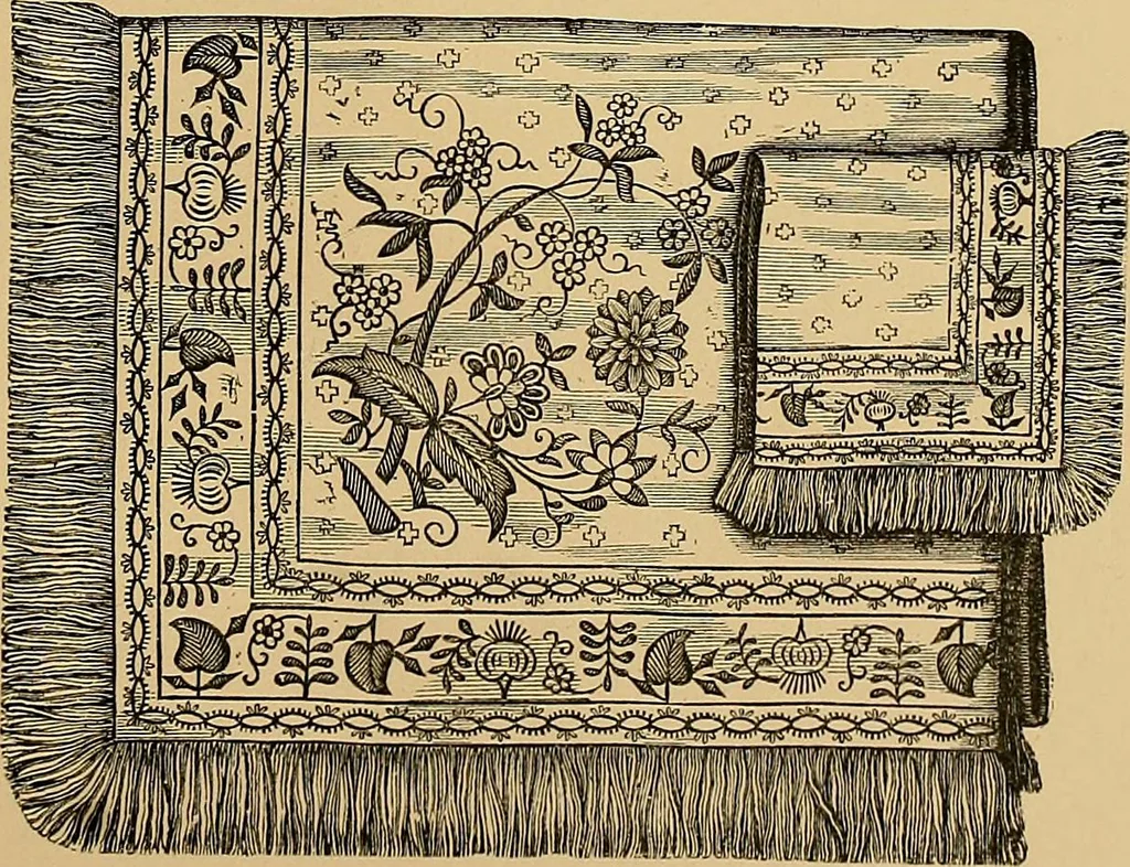 An illustration from The dictionary of needlework : an encyclopaedia of artistic, plain, and fancy needlework. Dealing fully with the details of all the stitches employed, the method of working, the materials used, the meaning of technical terms, and, where necessary, tracing the origin and history of the various works described. Illustrated with upwards of 800 wood engravings, and coloured plates. Plain sewing, textiles, dressmaking, appliances, and terms, 1885, leaf 132
