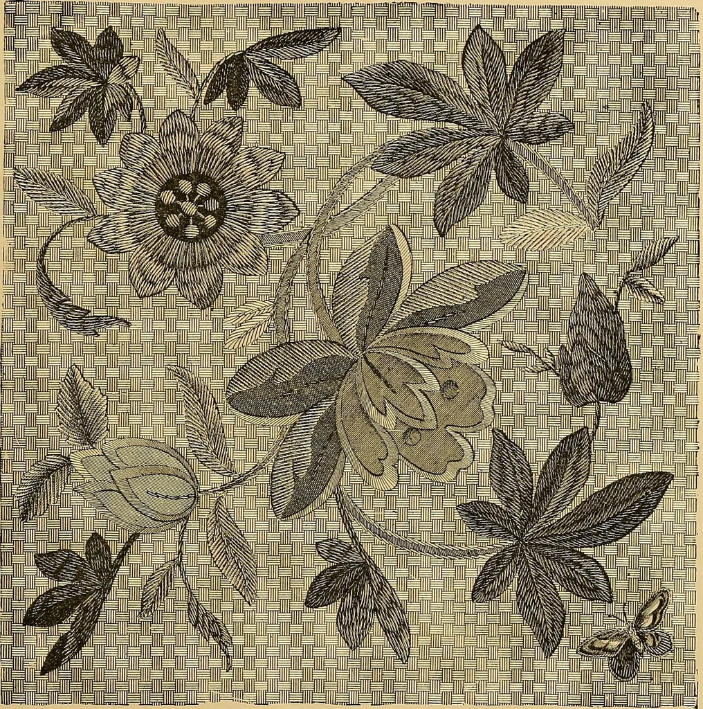 An illustration from The dictionary of needlework : an encyclopaedia of artistic, plain, and fancy needlework. Dealing fully with the details of all the stitches employed, the method of working, the materials used, the meaning of technical terms, and, where necessary, tracing the origin and history of the various works described. Illustrated with upwards of 800 wood engravings, and coloured plates. Plain sewing, textiles, dressmaking, appliances, and terms, 1885, leaf 138