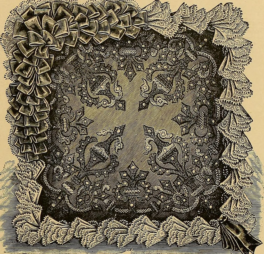 An illustration from The dictionary of needlework : an encyclopaedia of artistic, plain, and fancy needlework. Dealing fully with the details of all the stitches employed, the method of working, the materials used, the meaning of technical terms, and, where necessary, tracing the origin and history of the various works described. Illustrated with upwards of 800 wood engravings, and coloured plates. Plain sewing, textiles, dressmaking, appliances, and terms, 1885, leaf 142