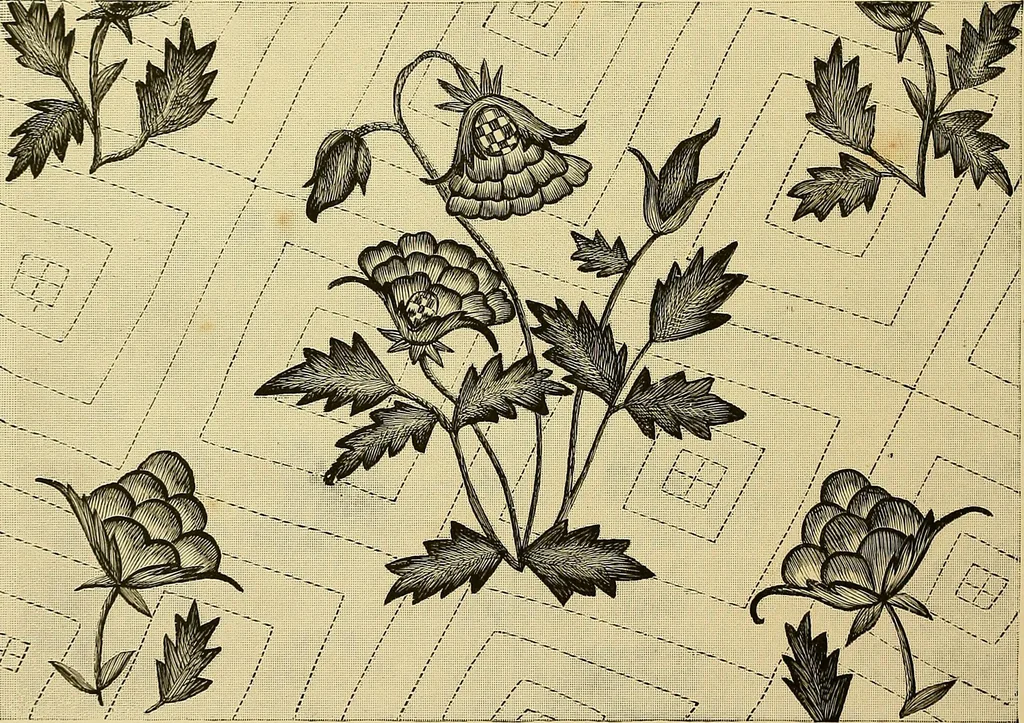 An illustration from The dictionary of needlework : an encyclopaedia of artistic, plain, and fancy needlework. Dealing fully with the details of all the stitches employed, the method of working, the materials used, the meaning of technical terms, and, where necessary, tracing the origin and history of the various works described. Illustrated with upwards of 800 wood engravings, and coloured plates. Plain sewing, textiles, dressmaking, appliances, and terms, 1885, leaf 15