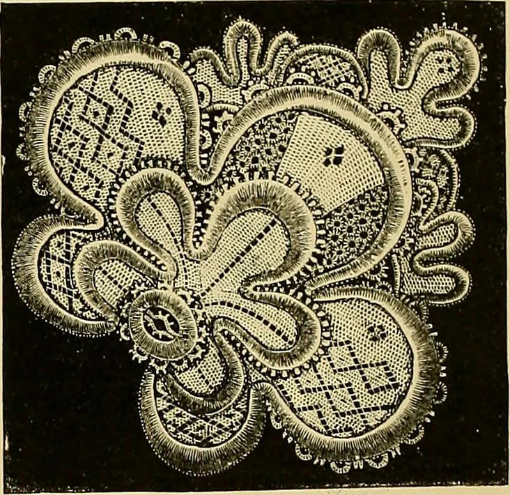 An illustration from The dictionary of needlework : an encyclopaedia of artistic, plain, and fancy needlework. Dealing fully with the details of all the stitches employed, the method of working, the materials used, the meaning of technical terms, and, where necessary, tracing the origin and history of the various works described. Illustrated with upwards of 800 wood engravings, and coloured plates. Plain sewing, textiles, dressmaking, appliances, and terms, 1885, leaf 89