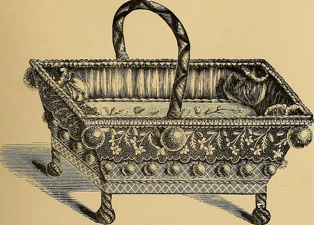 An illustration from The dictionary of needlework : an encyclopaedia of artistic, plain, and fancy needlework. Dealing fully with the details of all the stitches employed, the method of working, the materials used, the meaning of technical terms, and, where necessary, tracing the origin and history of the various works described. Illustrated with upwards of 800 wood engravings, and coloured plates. Plain sewing, textiles, dressmaking, appliances, and terms, 1885, leaf 102