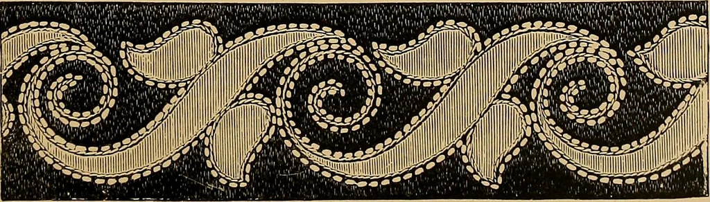 An illustration from The dictionary of needlework : an encyclopaedia of artistic, plain, and fancy needlework. Dealing fully with the details of all the stitches employed, the method of working, the materials used, the meaning of technical terms, and, where necessary, tracing the origin and history of the various works described. Illustrated with upwards of 800 wood engravings, and coloured plates. Plain sewing, textiles, dressmaking, appliances, and terms, 1885, leaf 104