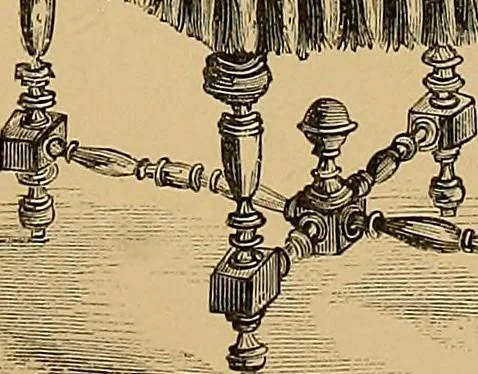 An illustration from The dictionary of needlework : an encyclopaedia of artistic, plain, and fancy needlework. Dealing fully with the details of all the stitches employed, the method of working, the materials used, the meaning of technical terms, and, where necessary, tracing the origin and history of the various works described. Illustrated with upwards of 800 wood engravings, and coloured plates. Plain sewing, textiles, dressmaking, appliances, and terms, 1885, leaf 112