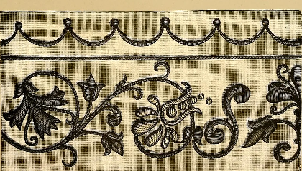 An illustration from The dictionary of needlework : an encyclopaedia of artistic, plain, and fancy needlework. Dealing fully with the details of all the stitches employed, the method of working, the materials used, the meaning of technical terms, and, where necessary, tracing the origin and history of the various works described. Illustrated with upwards of 800 wood engravings, and coloured plates. Plain sewing, textiles, dressmaking, appliances, and terms, 1885, leaf 124