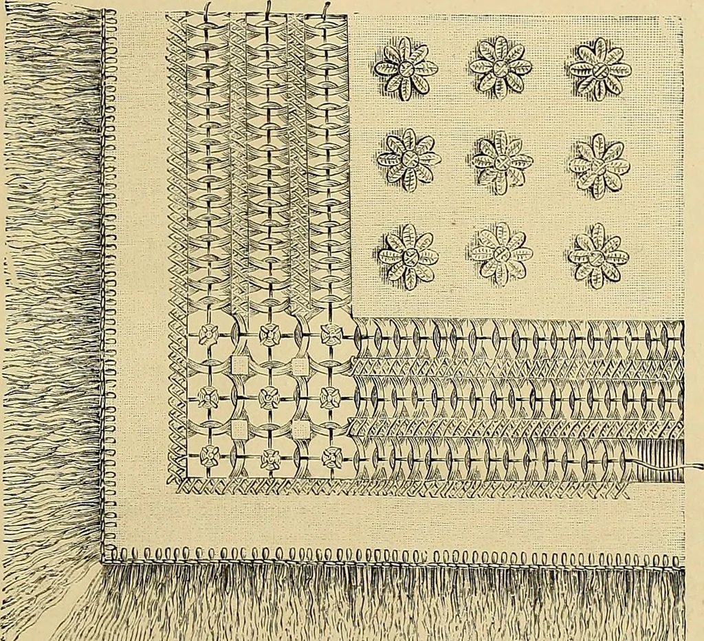An illustration from The dictionary of needlework : an encyclopaedia of artistic, plain, and fancy needlework. Dealing fully with the details of all the stitches employed, the method of working, the materials used, the meaning of technical terms, and, where necessary, tracing the origin and history of the various works described. Illustrated with upwards of 800 wood engravings, and coloured plates. Plain sewing, textiles, dressmaking, appliances, and terms, 1885, leaf 30