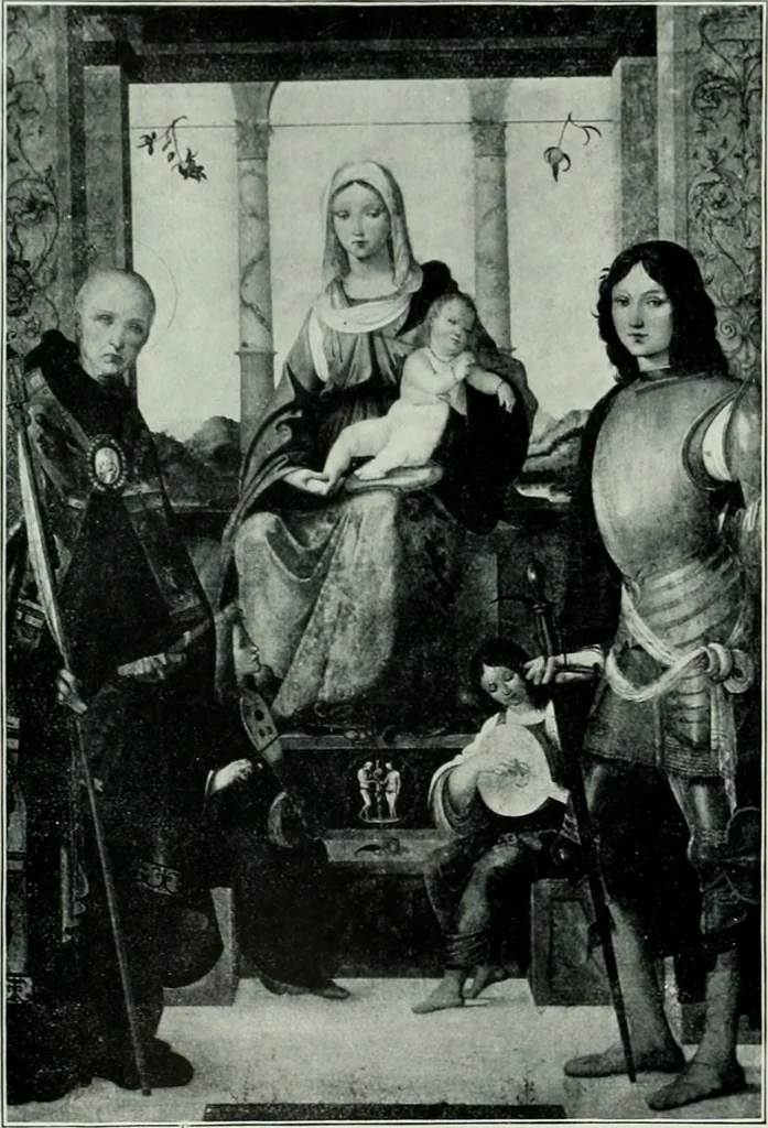 An illustration from Dictionary of painters and engravers, 1903, leaf 202