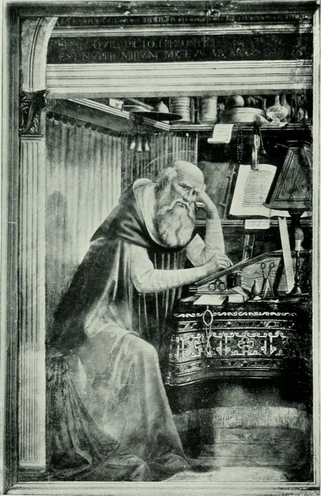 An illustration from Dictionary of painters and engravers, 1903, leaf 206