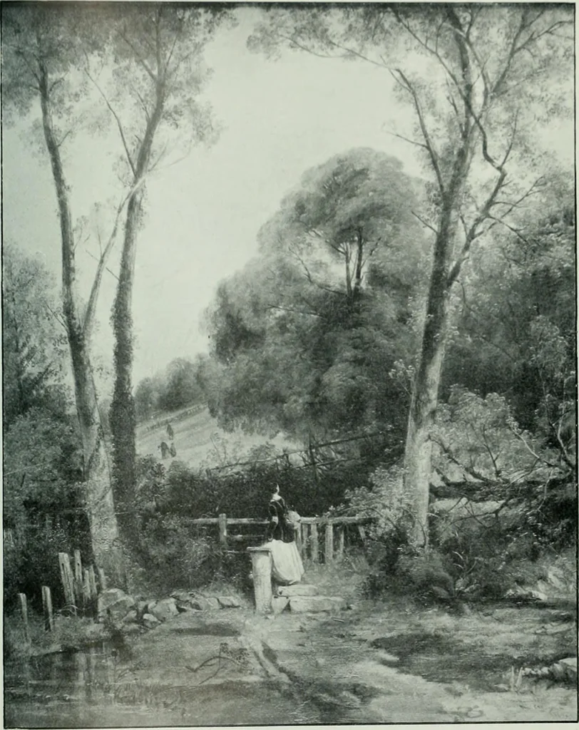 An illustration from Dictionary of painters and engravers, 1903, leaf 542